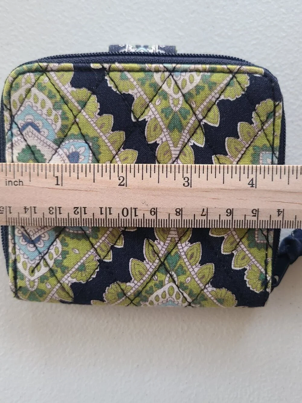 Vera Bradley Wallet Small Bifold Zipper Cambridge Small